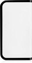 Macally Slim Case, iPhone 5 Klepetui, Zwart Wit