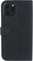 Valenta - Book Case - Classic Luxe - Vintage Blauw - Leer - iPhone 12 - 12 Pro