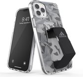 Adidas - Clear Grip Case iPhone 12 / iPhone 12 Pro 6.1 inch | Grijs