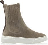 VIA VAI Juno Lyza Chelsea boots dames - Enkellaarsjes dames - Grijs - Maat 38