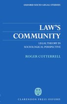 Oxford Socio-Legal Studies- Law's Community
