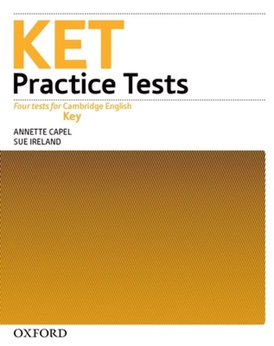 KET Practice Tests 9780194574204 Capel Boeken