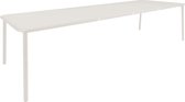 Yard tafel - aluminium - wit - L (uittrekbaar)