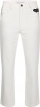 zoe karssen - dames -  straight-up slim jeans ii -  gebroken wit vintage wa - 32