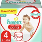 Pampers - Premium Protection Pants - Maat 4 - Maandbox - 152 luierbroekjes
