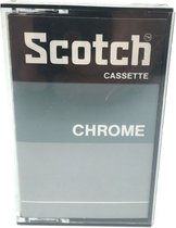 Scotch Chrome 120 Cassettebandje ( 1973-76 ) / Uiterst geschikt voor alle opnamedoeleinden / Sealed Blanco Cassettebandje / Cassettedeck / Walkman.