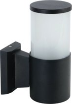 LED Tuinverlichting - Wandlamp Buiten - Kavy 2 - E27 Fitting - Rond - Aluminium - Philips - CorePro Lustre 827 P45 FR - 4W - Warm Wit 2700K - BES LED