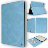 iPad Air 2020 - iPad Air 4 10.9 inch (2020) Hoes Sky Blue - Casemania Book Cover