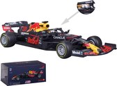 Bburago Red Bull Racing RB16B #33 Max Verstappen Formule 1 seizoen 2021 schaalmodel in luxe bewaarcase - modelauto schaal 1:43