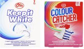 K2r Colour Catcher Kleur 10x + Colour Catcher Keep it White 7x - Voorkomt Kleurdoorloop