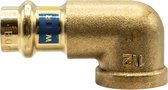Bally Bocht 90° 3/4fx22mm Watergas