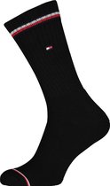 Tommy Hilfiger Iconic Sport Socks (2-pack) - heren sportsokken katoen - zwart -  Maat: 43-46