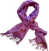 Premium kwaliteit dames sjaal / Wintersjaal / lange sjaal - Lila