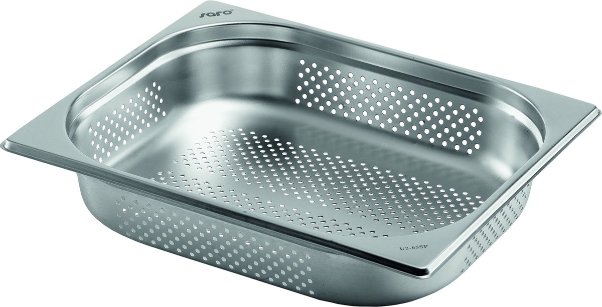 Saro BASIC LINE GN-bak 1/2 GN geperforeerd Diepte 40 mm | 126-5385T
