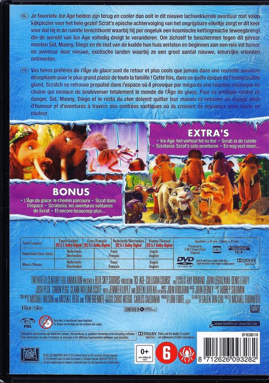 Ice Age - Collision Course (DVD)