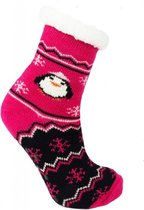 Super warme kerst sokken kinderen - Pinguin