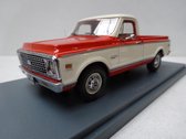 Chevrolet C10 1971 Rood/Creme 1:43 NEO Scale Models