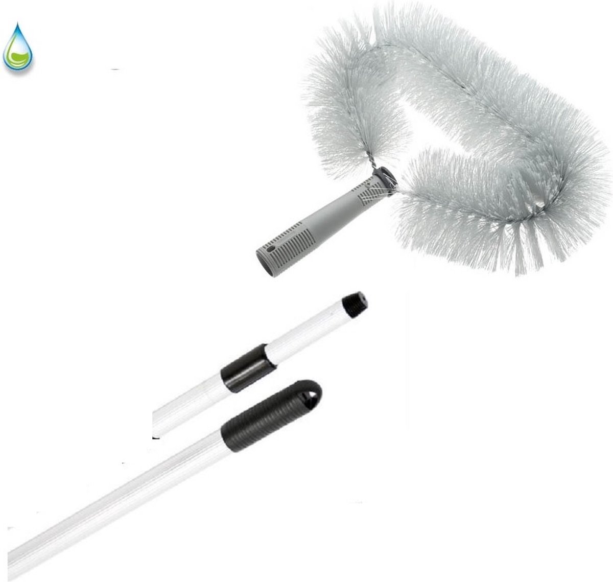 Goedkoopste Ragebol Driehoek met telescoopsteel - 2 meter Plumeau - Uitschuifbaar