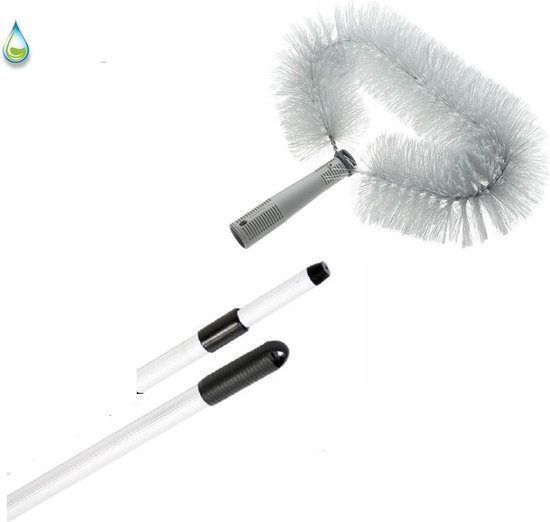 Ragebol à manche télescopique - 2 mètres Plumeau - Extensible