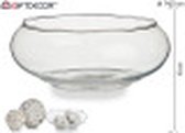 Ronde glazen aquarium dia 145x60 mm