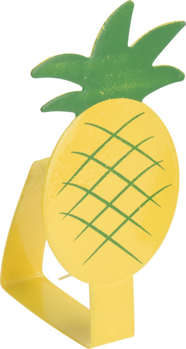 Tafelkleedklem set 4 stuks ananas