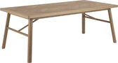 24Designs Split Eettafel - L200 X B100 X H75 Cm - Visgraat Eiken