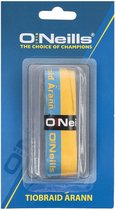 O'Neills Hockeytape - Hockey Grip Tape - Duo Super Hurling Grip - Racket Tape - Stick Grip - Blauw/ Geel