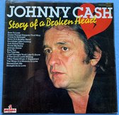 Johnny Cash ‎– Story Of A Broken Heart 1971 LP is in Nieuwstaat
