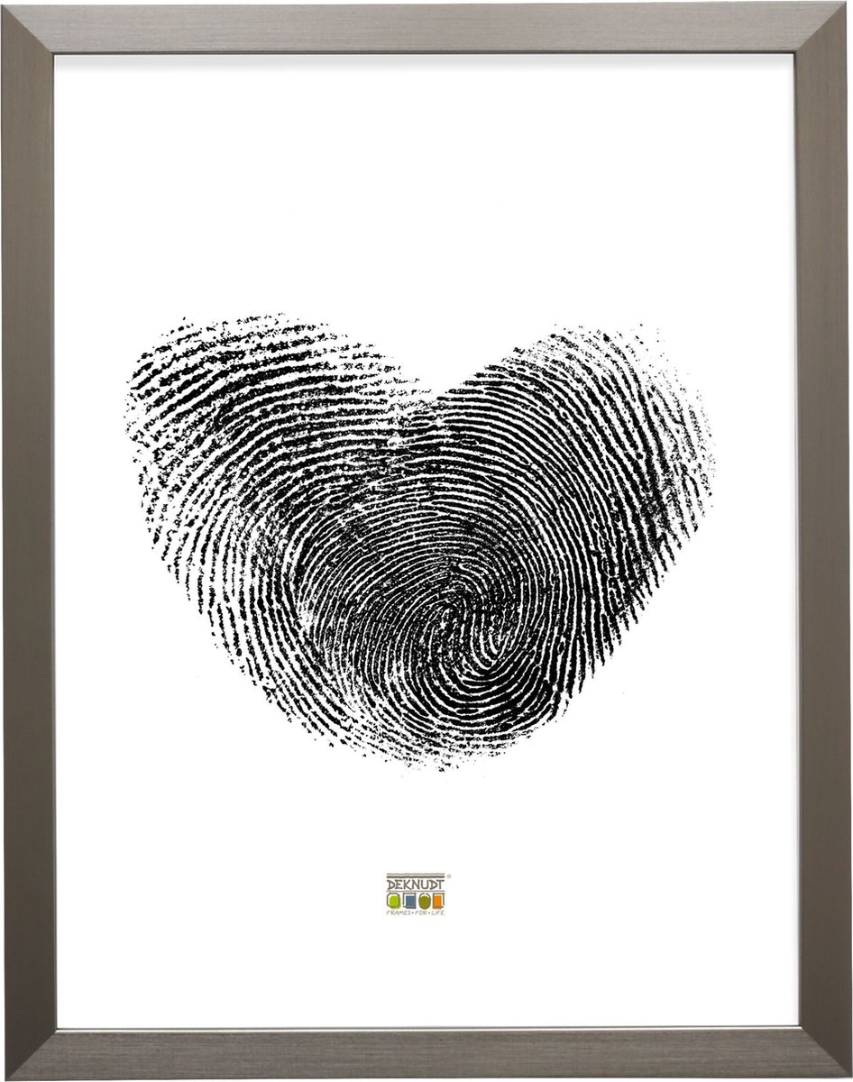 Deknudt Frames Fotolijst - Zilver - S41VD1 - Voor foto: 40x60 cm