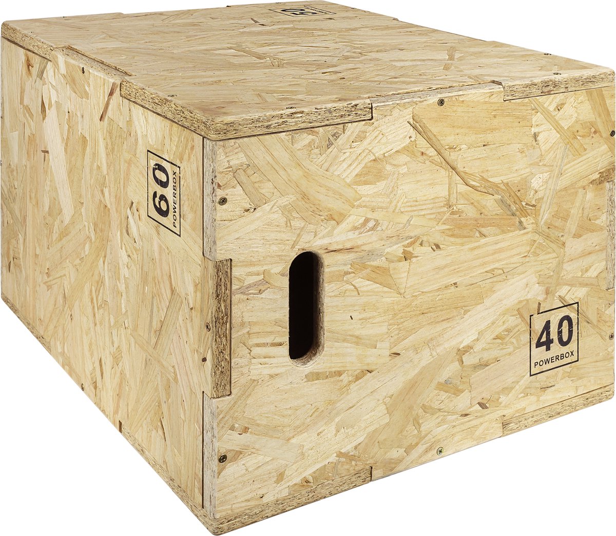 Binnenwaarts Verdorren Molester RYZOR Plyo box crossfit - Crossfit houten plyobox - Plyoboxen hout -  Fitness kist -... | bol.com