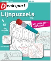 LGN-056 Denksport Puzzelboek Lijnpuzzels XXL, editie 56