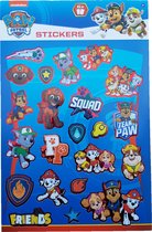 Paw Patrol "Squad" Stickerboek met glitters +/- 250 stickers