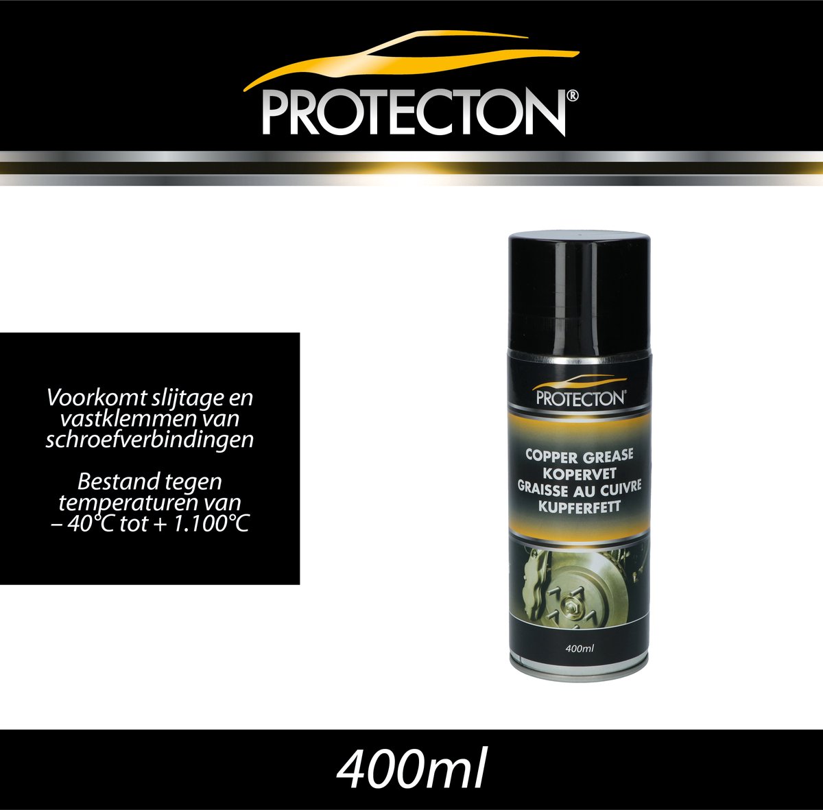 Protecton Kopervet Spray – 400 ml - Afbeelding 3