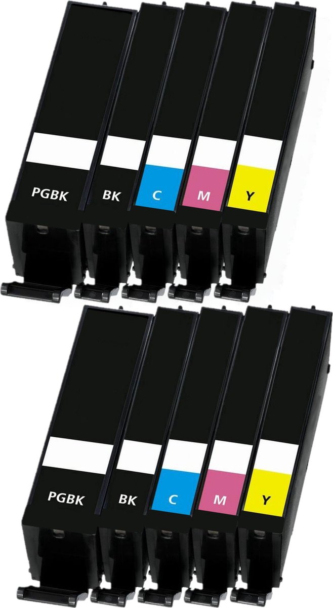 Compatible inkt cartridges voor Canon PGI-570XL / CLI-571XL | Multipack van  10... | bol.com