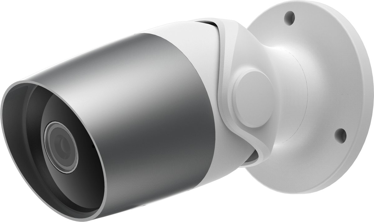 Laxihub W1 - Bewakingscamera - Beveiligingscamera Voor Buiten - Full HD Resolutie Draadloze Wi Fi Camera Met 32 Gb Sd Kaart Werkt Op Batterijen Wit