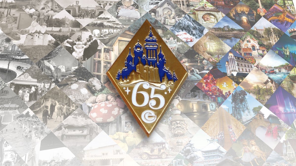 Speciale Efteling-jubileumpin "65 jaar"