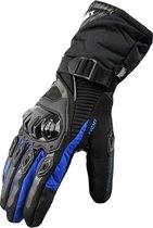 Winter Motorhandschoenen - Blauw - Maat L