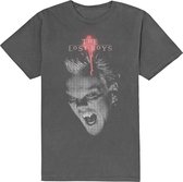 The Lost Boys Heren Tshirt -L- David Graphic Zwart