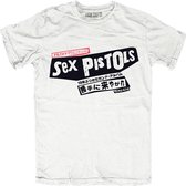 Sex Pistols - Filthy Lucre Japan Heren T-shirt - L - Wit