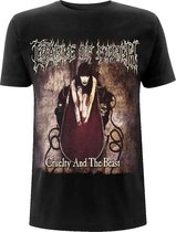 Cradle Of Filth Heren Tshirt -XL- Cruelty & The Beast Zwart