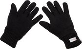 MFH - Gebreide handschoenen  -  Zwart  -  3M™ Thinsulate™ Isolatie - MAAT XXL