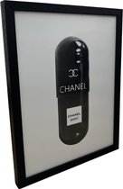 Art Collection International | Chanel Poster met lijst (33x43 cm) | Fashion | Wall Art | Woondecoratie