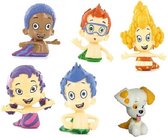 Bubble Guppies - Zeemeermin - Zeemeerman - speelset - 6 stuks - 5,5 cm - Comansi