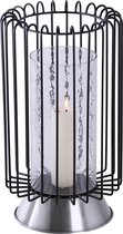 Candlestick malibu 125 zwart / zilver
