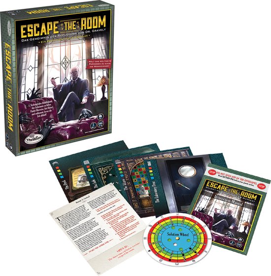 Afbeelding van het spel ThinkFun Escape the Room 3 Board game Educatief