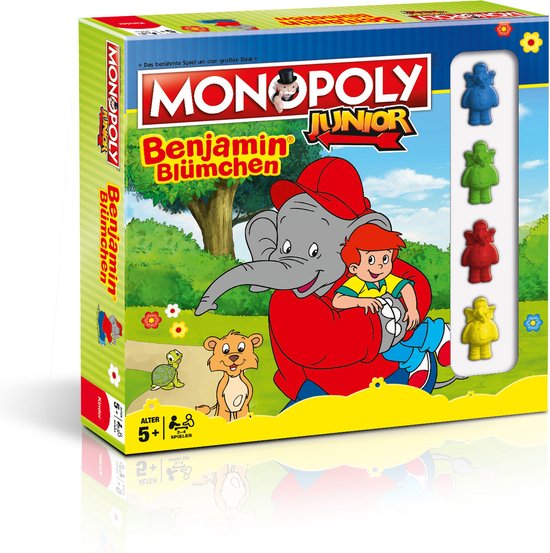 Thumbnail van een extra afbeelding van het spel Winning Moves Monopoly Junior Benjamin Blümchen Bordspel Economische simulatie