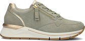 Gabor 587 Lage sneakers - Leren Sneaker - Dames - Groen - Maat 42