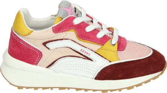 Giga Shoes G3900 - MeisjesLage schoenenKindersneakers - Kleur: Roze - Maat: 33