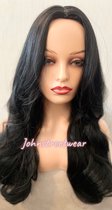 Synthetische hair body wave wig kleur LC345-1
