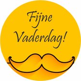 Vaderdag etiketten - Wensetiketten - Happy father’s day stickers #15 - Fijne vaderdag - sluitzegels - 40 mm 40 stuks